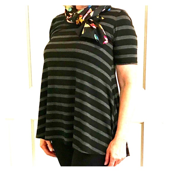 LuLaRoe Tops - Striped Tee